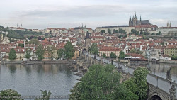Pražský hrad, Karlův most, Vltava