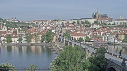 Pražský hrad, Karlův most, Vltava