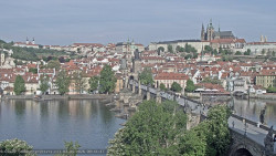 Pražský hrad, Karlův most, Vltava