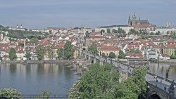 Pražský hrad, Karlův most, Vltava