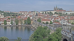 Pražský hrad, Karlův most, Vltava