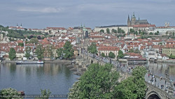 Pražský hrad, Karlův most, Vltava