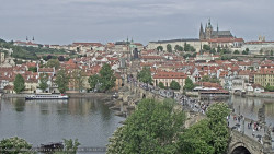 Pražský hrad, Karlův most, Vltava
