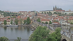 Pražský hrad, Karlův most, Vltava