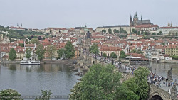Pražský hrad, Karlův most, Vltava