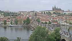 Pražský hrad, Karlův most, Vltava