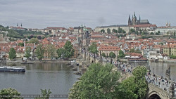 Pražský hrad, Karlův most, Vltava
