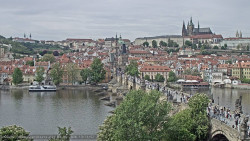 Pražský hrad, Karlův most, Vltava