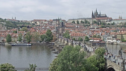 Pražský hrad, Karlův most, Vltava