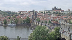 Pražský hrad, Karlův most, Vltava