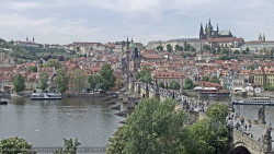 Pražský hrad, Karlův most, Vltava