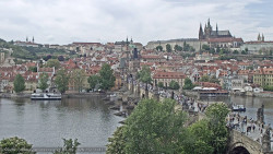 Pražský hrad, Karlův most, Vltava