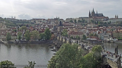Pražský hrad, Karlův most, Vltava