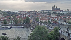 Pražský hrad, Karlův most, Vltava