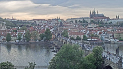 Pražský hrad, Karlův most, Vltava