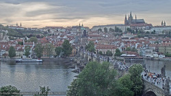 Pražský hrad, Karlův most, Vltava