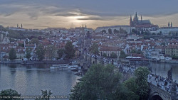 Pražský hrad, Karlův most, Vltava