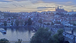 Pražský hrad, Karlův most, Vltava