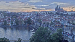 Pražský hrad, Karlův most, Vltava