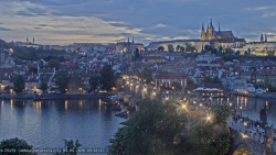 Pražský hrad, Karlův most, Vltava