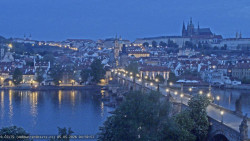 Pražský hrad, Karlův most, Vltava