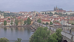Pražský hrad, Karlův most, Vltava
