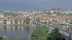 Pražský hrad, Karlův most, Vltava
