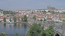 Pražský hrad, Karlův most, Vltava