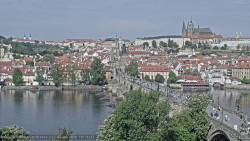 Pražský hrad, Karlův most, Vltava