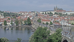 Pražský hrad, Karlův most, Vltava