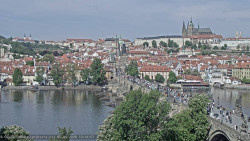 Pražský hrad, Karlův most, Vltava