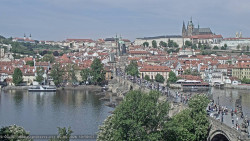 Pražský hrad, Karlův most, Vltava