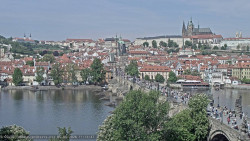 Pražský hrad, Karlův most, Vltava