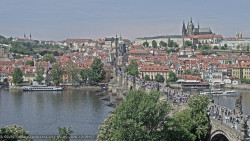 Pražský hrad, Karlův most, Vltava