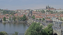 Pražský hrad, Karlův most, Vltava