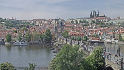 Pražský hrad, Karlův most, Vltava