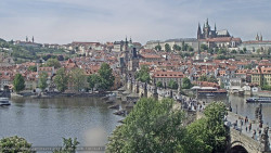 Pražský hrad, Karlův most, Vltava