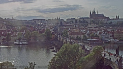 Pražský hrad, Karlův most, Vltava