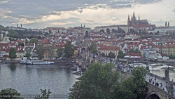 Pražský hrad, Karlův most, Vltava