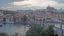 Pražský hrad, Karlův most, Vltava