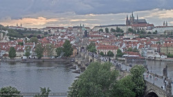 Pražský hrad, Karlův most, Vltava