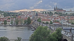 Pražský hrad, Karlův most, Vltava