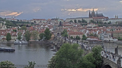 Pražský hrad, Karlův most, Vltava
