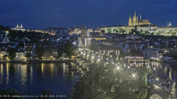 Pražský hrad, Karlův most, Vltava