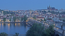 Pražský hrad, Karlův most, Vltava