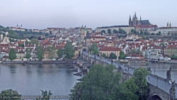 Pražský hrad, Karlův most, Vltava
