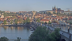 Pražský hrad, Karlův most, Vltava