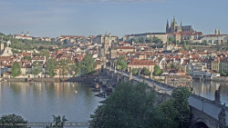 Pražský hrad, Karlův most, Vltava