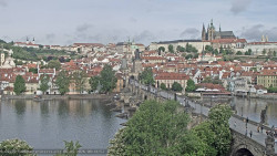 Pražský hrad, Karlův most, Vltava