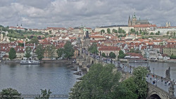 Pražský hrad, Karlův most, Vltava
